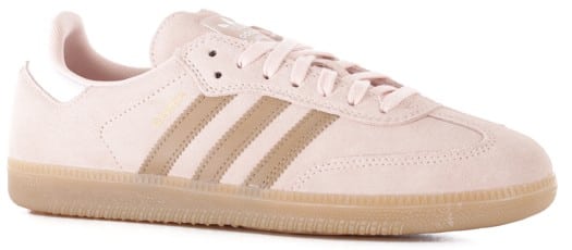 Adidas Samba ADV Skate Shoes - blush pink/cardboard/gum4 - view large