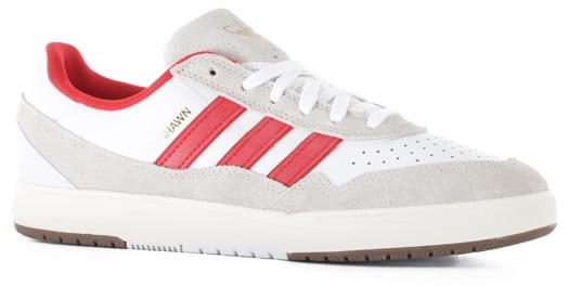 Adidas Tyshawn II Skate Shoes - footwear white/better scarlet/chalkbetter - view large