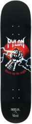 Pylon Burn Up The Night 8.38 Skateboard Deck - black (pipeline)
