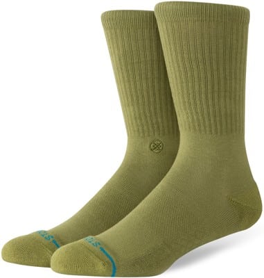 Stance Icon Sock - olive - view large