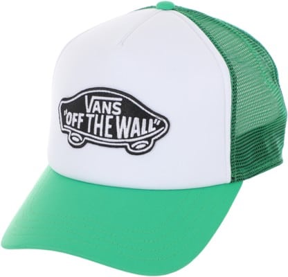 Vans Classic Patch Curved Bill Trucker Hat - vivid verdant - view large