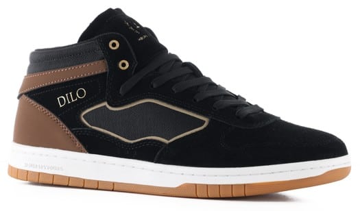 Hours Is Yours Dilo Pro Skate Shoes - black n brown - view large