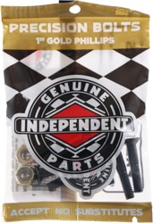 Independent Genuine Parts Phillips Mounting Skateboard Hardware - black/gold