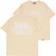 Jacker Skeleton Garment Dyed T-Shirt - beige