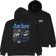 Jacker Mighty Blue Hoodie - black
