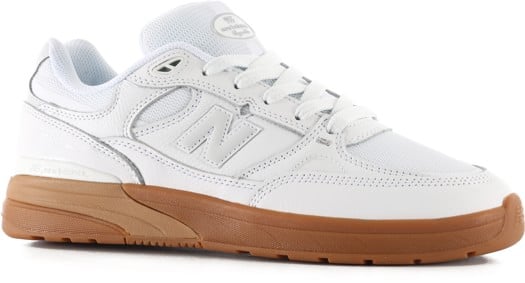 New Balance Numeric 933 Andrew Reynolds Skate Shoes - white/gum - view large