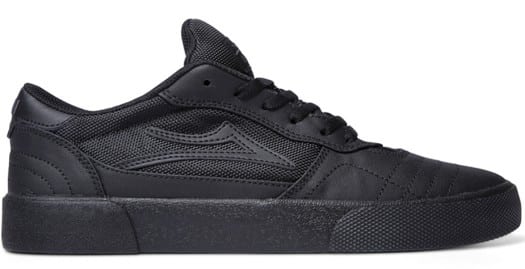 Lakai Kids Cambridge Skate Shoes - black canvas - view large