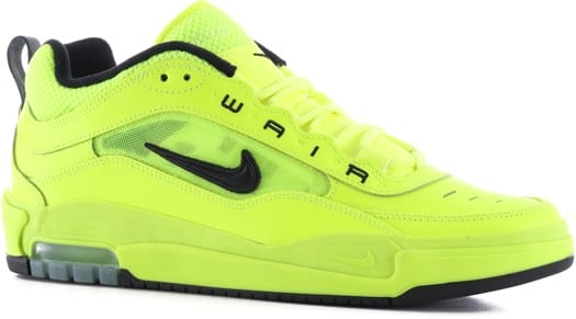 Nike SB Air Max Ishod Skate Shoes - volt/black-volt-black - view large