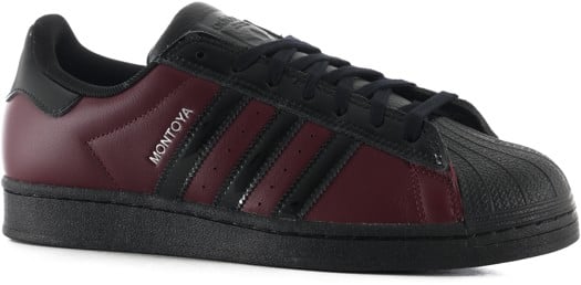 Adidas Superstar ADV Skate Shoes - (marcos montoya) rednit/cblack/rednit - view large