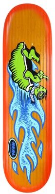 Real Team 8.25 Slick Skateboard Deck - yellow - view large