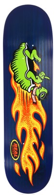 Real Team 8.5 Slick Skateboard Deck - blue - view large