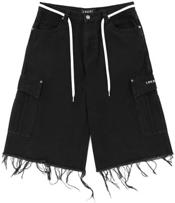 Lakai Cargo Jumbo Jort - Black Shorts - black - view large