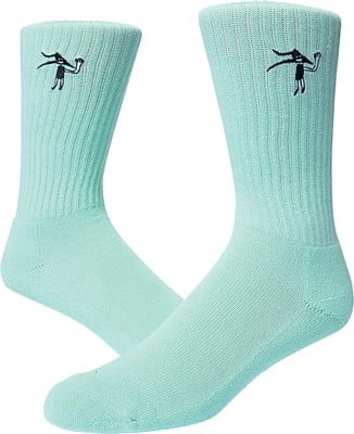 Lakai Flare Face Crew Sock - mint - view large