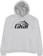 Lakai Logo Pullover Hoodie - heather grey