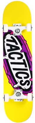 Tactics 7.75 Logo Complete Skateboard - oval drip - view large