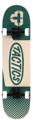 Tactics 8.0 Logo Complete Skateboard - oval dots - view large