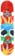 Theories Oh No! 7.25 Complete Skateboard - red