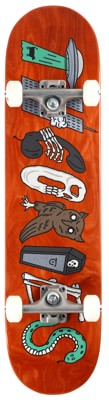 Theories Symbols 7.75 Complete Skateboard - orange - view large