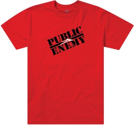 Lakai Public Enemy Classics T-Shirt - red - view large