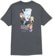 Anti-Hero Still Believe T-Shirt - charcoal - reverse