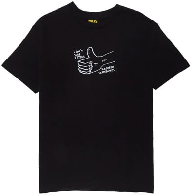 Krooked Shop Steal T-Shirt - black/white - view large