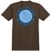 Spitfire Classic '87 Swirl Fill T-Shirt - dark chocolate/blue-white - reverse