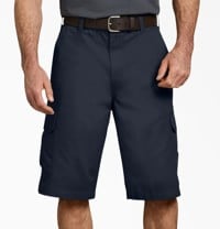 Dickies Loose Fit Cargo Shorts - rinsed navy