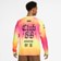 Nike SB CLEANSHT KPRJSY AOP WC L/S Jersey - hyper pink - back