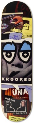 Krooked Una Nonsense 8.28 Skateboard Deck - assorted - view large