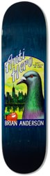 Anti-Hero Anderson Homers 8.62 Skateboard Deck - blue