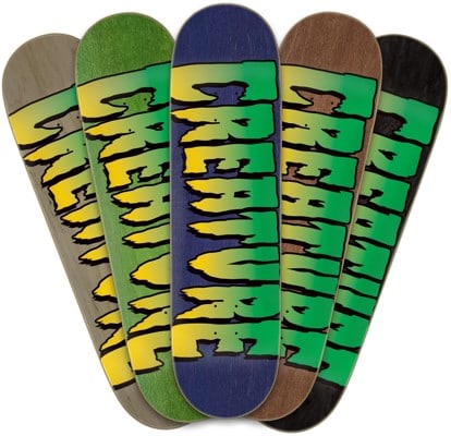 Creature Logo Stumps 8.80 Skateboard Deck - (assorted) - view large