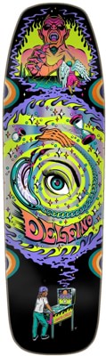 Santa Cruz Delfino Pinball Vision Vista 9.14 Skateboard Deck - view large