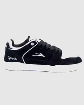 Lakai Telford Low Skate Shoes - (chris joslin) black/white - view large