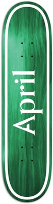April Twin OG Logo Skateboard Deck - green - view large