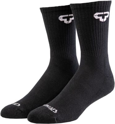 Tactics T-Logo Crew 6 Pack Sock - black - view large