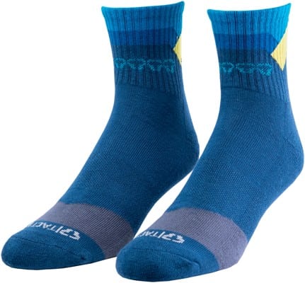 Tactics T-Logo Quarter Crew Sock - multi-blue - view large