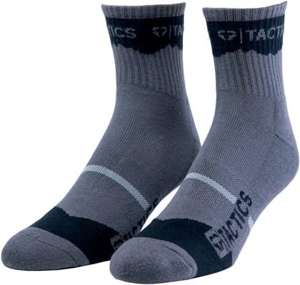 Tactics T-Logo Quarter Crew 6 Pack Sock - monochrome gray - view large